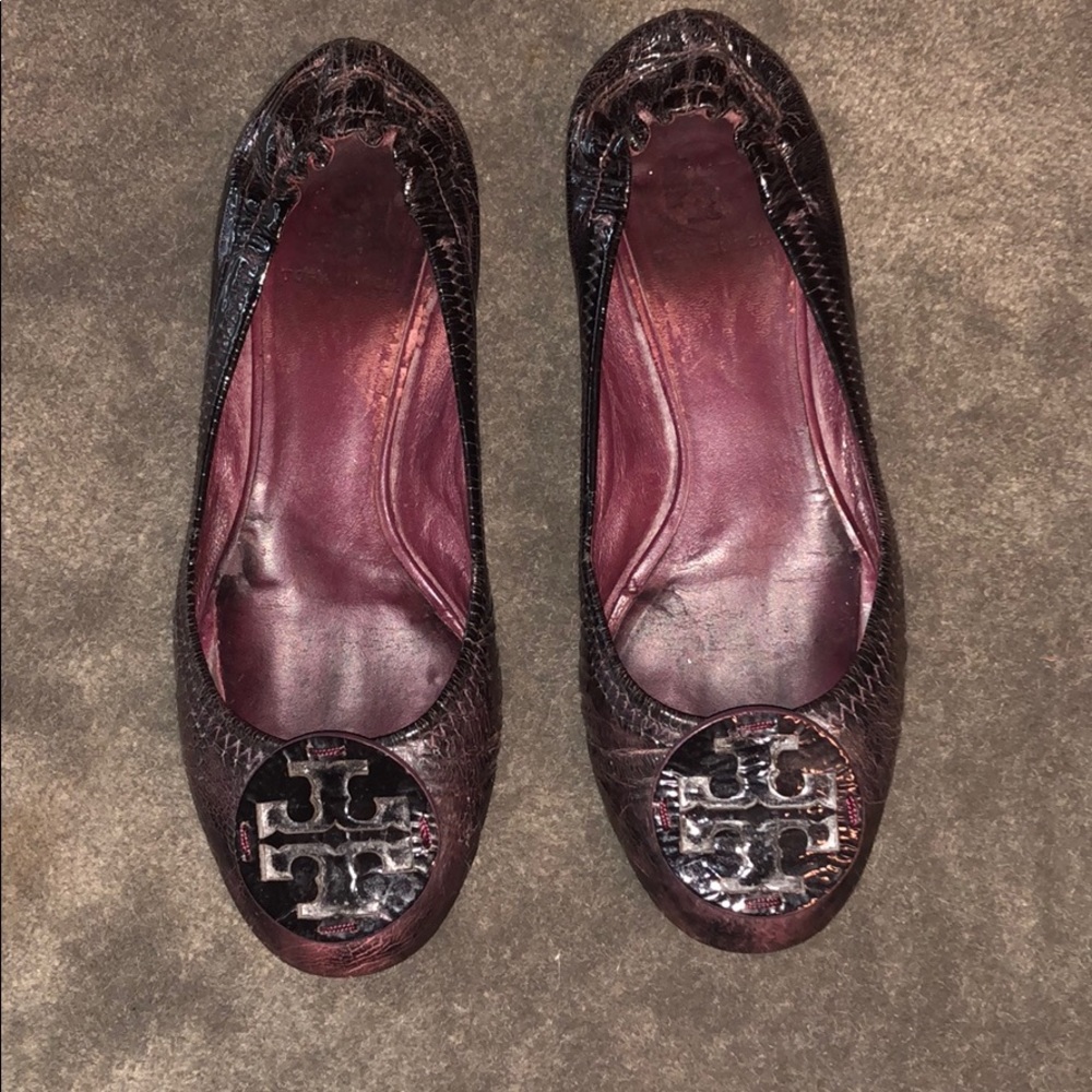 Purple Tory Burch Flats